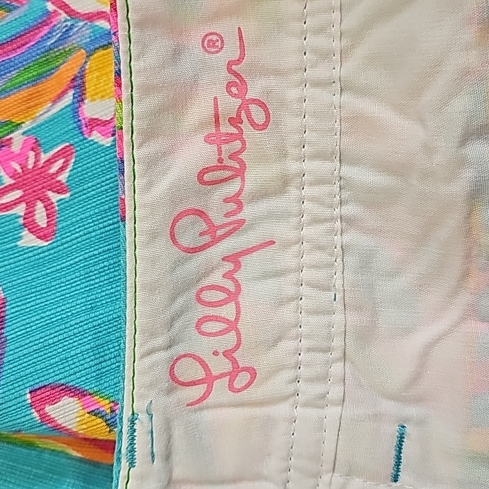 Lilly Pulitzer NWT The Callahan Shorts in Summer Haze Print - Picture 8 of 9